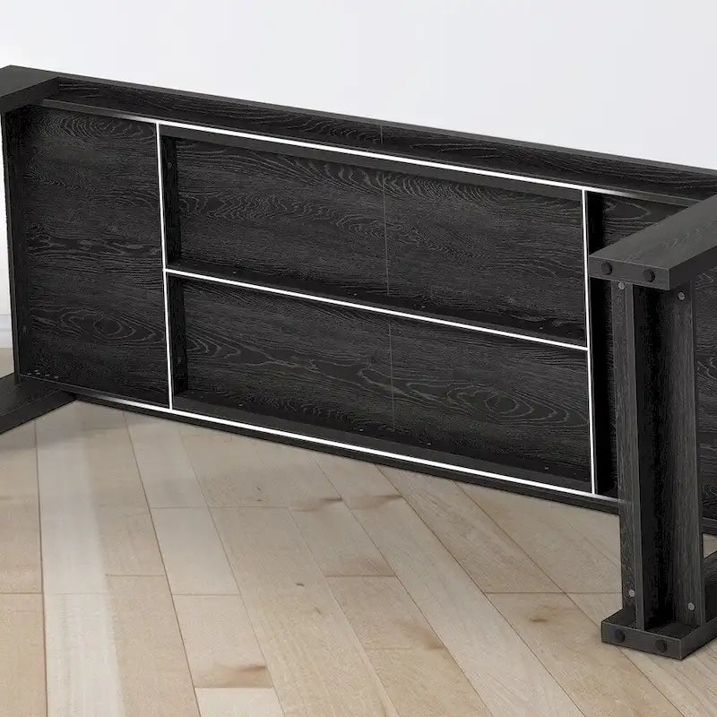 86.61 Inch extralanger Esstisch Holztisch für 6-8 Personen