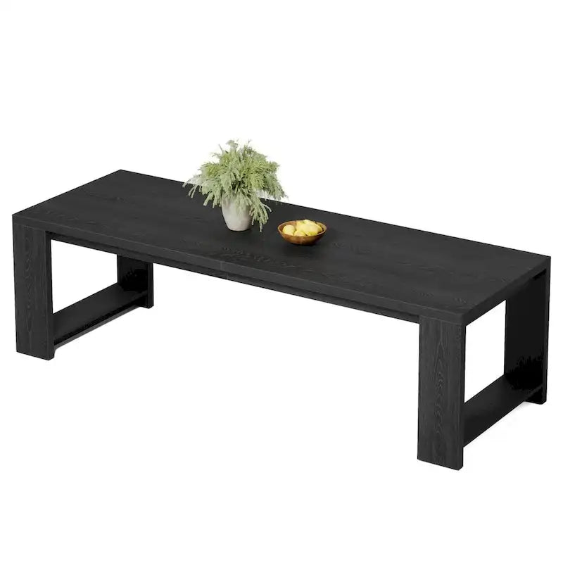 86.61 Inch extralanger Esstisch Holztisch für 6-8 Personen