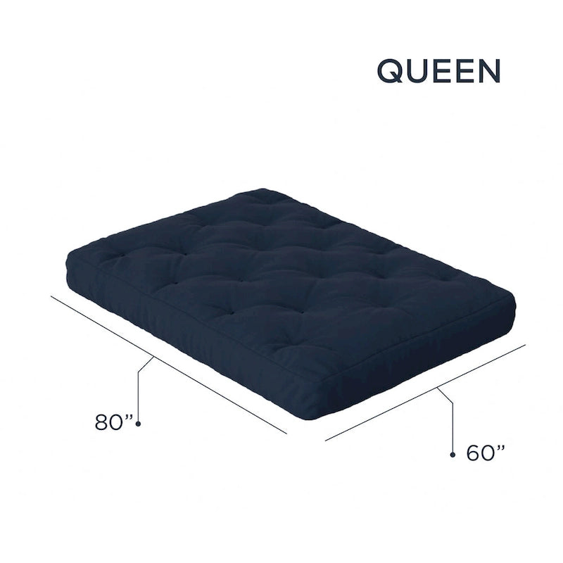 10" Gel-Memory-Schaum Futonmatratze, Queen Size