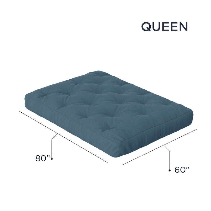 10" Gel-Memory-Schaum Futonmatratze, Queen Size