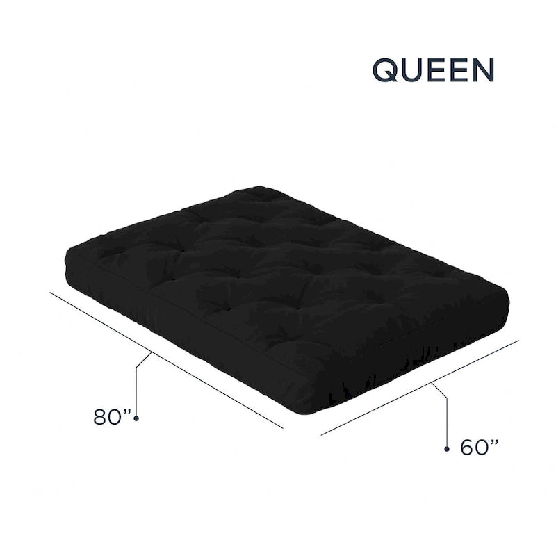 10" Gel-Memory-Schaum Futonmatratze, Queen Size