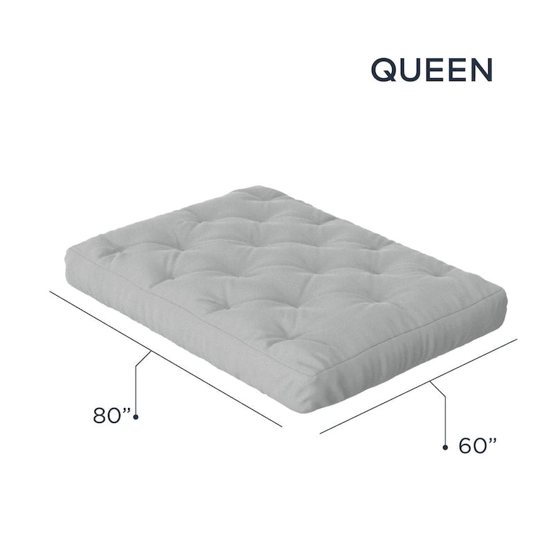 10" Gel-Memory-Schaum Futonmatratze, Queen Size