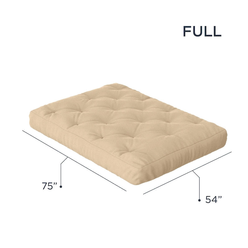 10" Gel-Memory-Schaum Futonmatratze, Queen Size