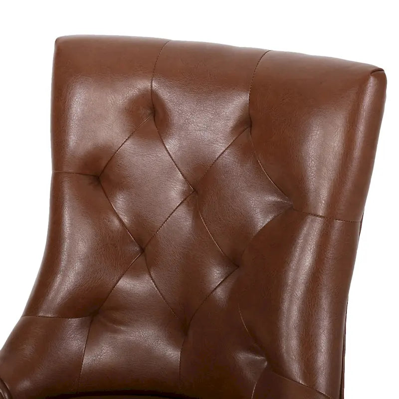 Gepolsterte Esszimmerstühle, 2er-Set