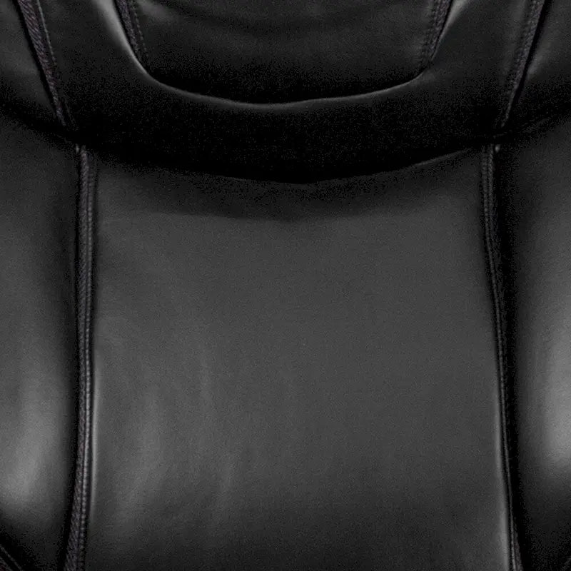 Big & Tall Chefsessel aus LeatherSoft mit Rollen und ergonomischen Funktionen