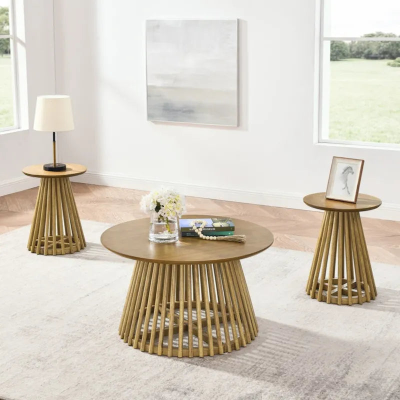 Massiver Couchtisch für das Wohnzimmer