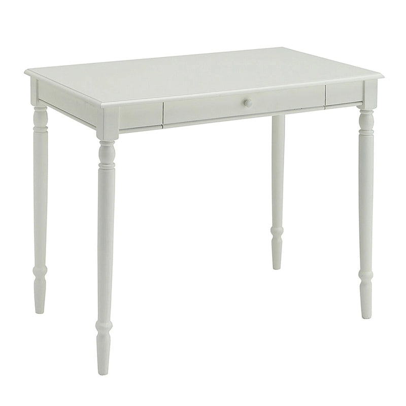 Schreibtisch im französischen Landhausstil mit 1 Schublade und Tastaturauszug