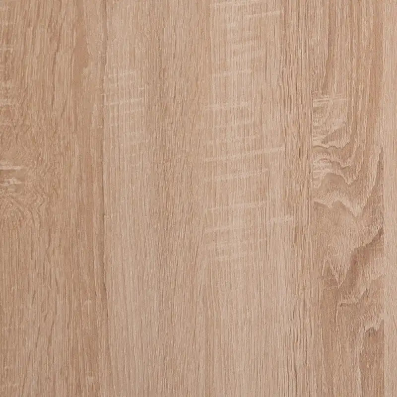 Moderne zweifarbige Konsole mit zwei Ablagen – Weiß und Beige
